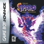 Carátula de The Legend of Spyro : A New Beginning para Game Boy Advance