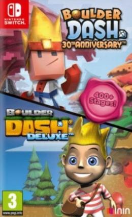 Carátula de Boulder Dash Ultimate Collection para Nintendo Switch